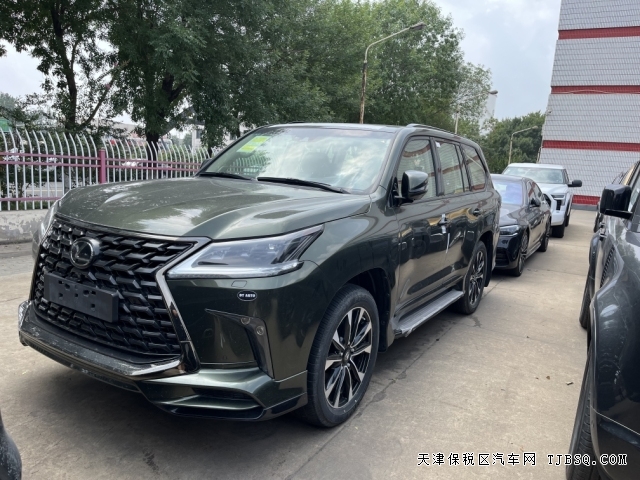 中東版雷克薩斯LX570 21款 限量 S 黑曜版  頂配185萬現(xiàn)車