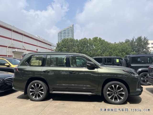 中東版雷克薩斯LX570 21款 限量 S 黑曜版  頂配185萬現(xiàn)車