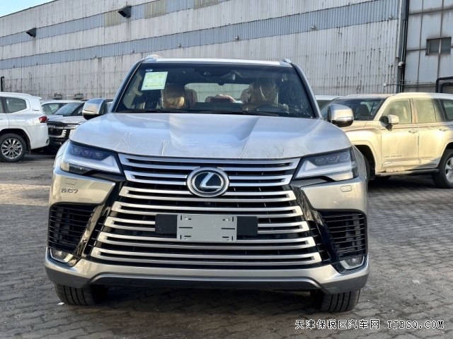 2023款柴油版雷克薩斯LX500d三把鎖豪華SUV港口配置行情