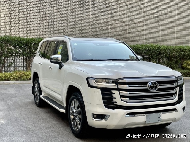 24款酷路澤LC300 VX頂配三把鎖JBL雷測(cè)天津港口最新行情