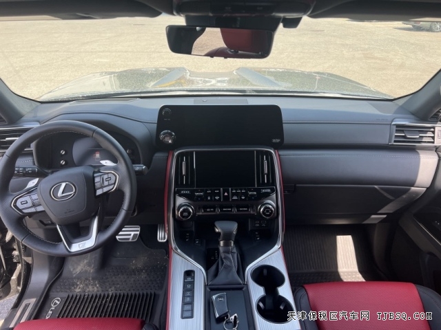 24款美規(guī)雷克薩斯LX600運(yùn)動版底盤升降馬克音響港口最低行情