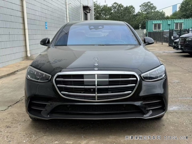 平行進(jìn)口24款美規(guī)奔馳S500L四驅(qū)AMG港口現(xiàn)車