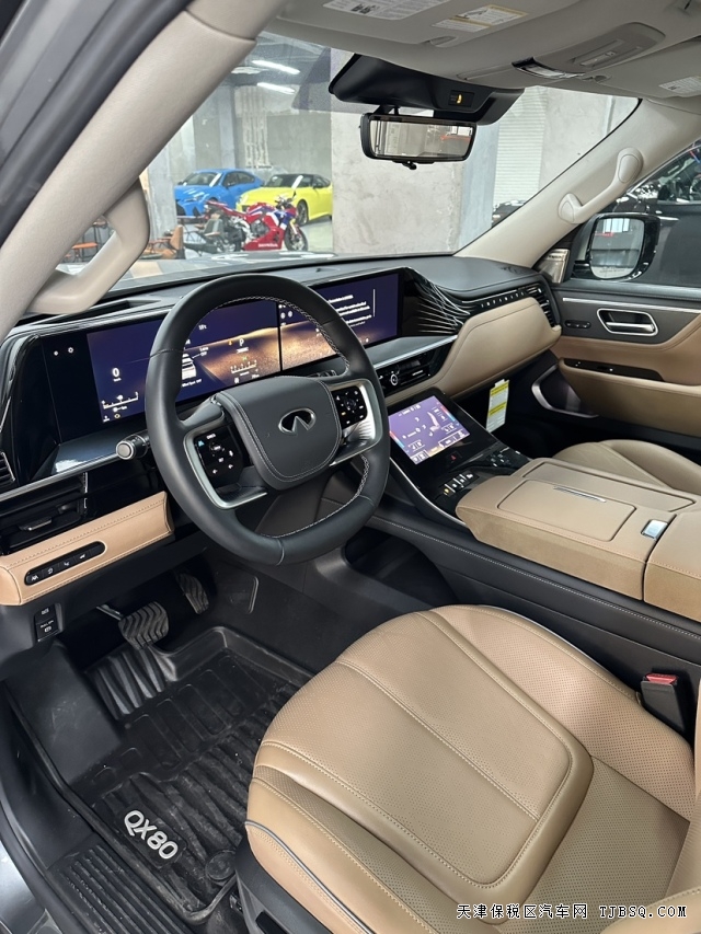 日系全尺寸SUV25款英菲尼迪QX80搭載3.5T新款發(fā)動(dòng)機(jī)