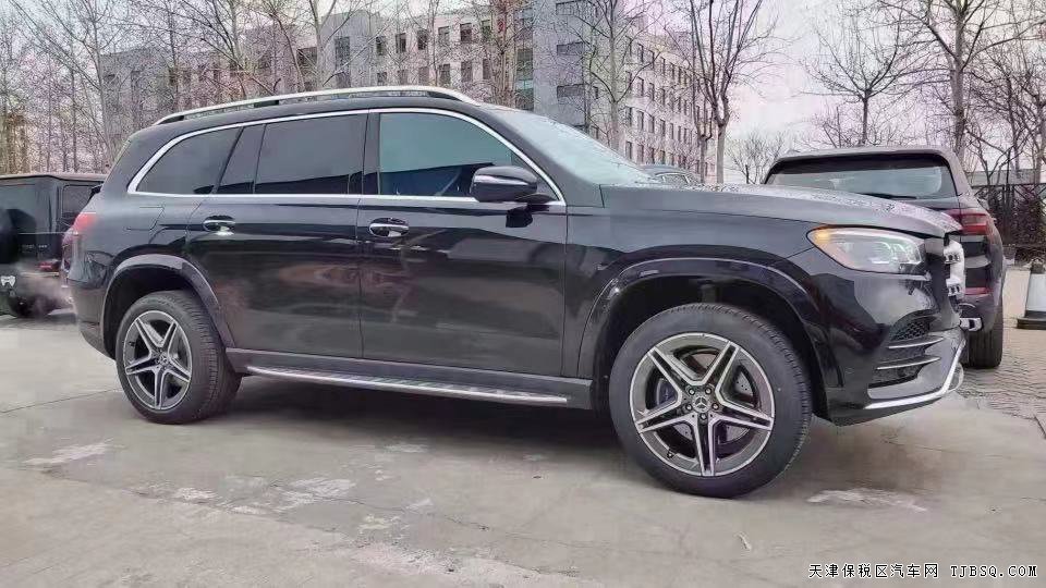 天津港2021款奔馳GLS450加版 國六第一批