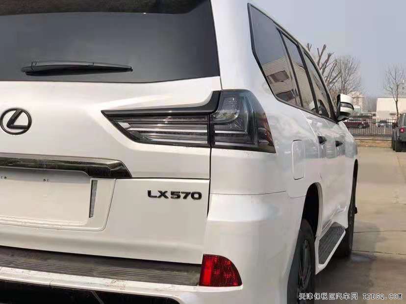 天津港2021款雷克薩斯LX570 最新行情