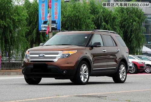 福特探險(xiǎn)者現(xiàn)車到店 顏色齊全驚喜暢銷