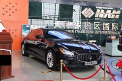 瑪莎拉蒂總裁美規(guī)版 14款皮定亮木內(nèi)飾現(xiàn)車130萬