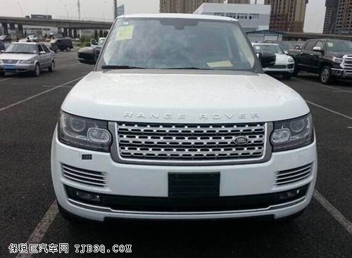 2014款路虎創(chuàng)世尊崇加長 現(xiàn)車白色干椒紅內(nèi)飾
