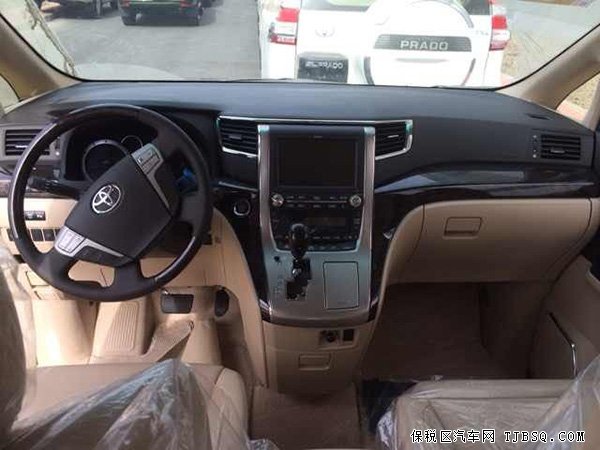 2015款豐田埃爾法中東版3.5L商務(wù)車 天津現(xiàn)車75萬起