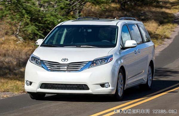 15款豐田塞納3.5L商務車 天津自貿區(qū)現(xiàn)車特惠