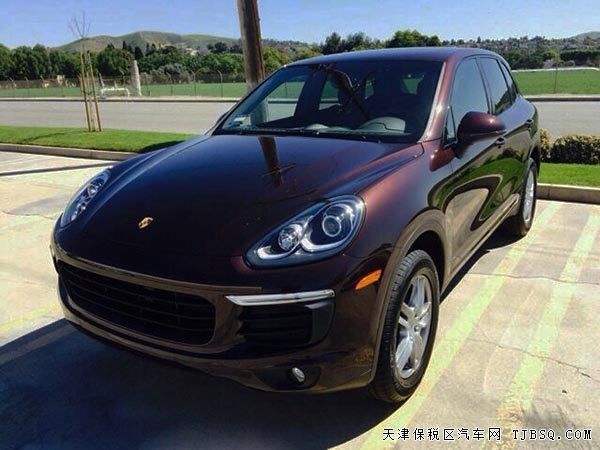 2016款保時(shí)捷卡宴3.6L汽油版 桃紅木色/全景現(xiàn)車95萬