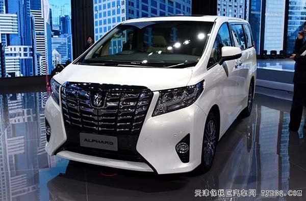 2016款豐田埃爾法3.5L 平行進(jìn)口現(xiàn)車優(yōu)惠精選