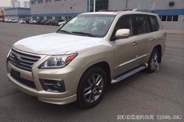2015款雷克薩斯LX570中東版頂配 金色現車特惠135萬