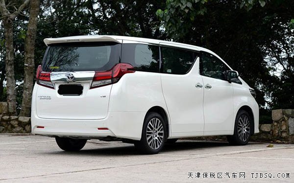 新款豐田埃爾法3.5L商務(wù)車 驚喜促銷引爆天津港