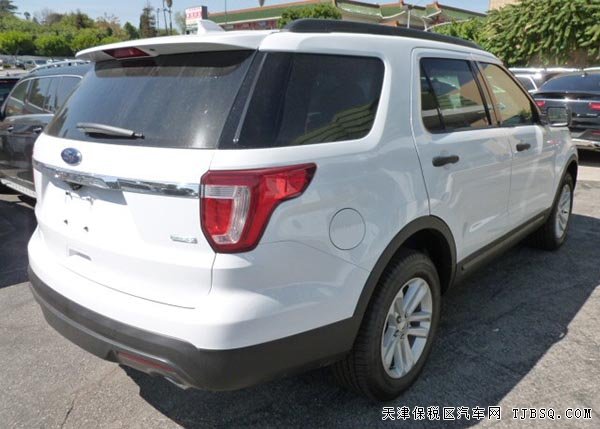2016款福特探險者2.3T美規(guī)版 天津港現(xiàn)車優(yōu)購