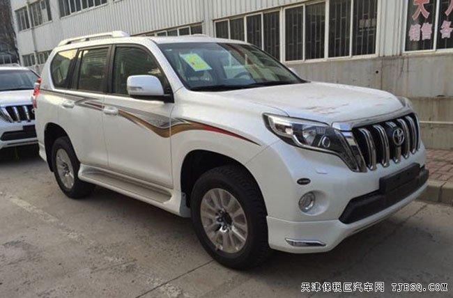 2016款豐田霸道2700中東版六速 后掛備胎現(xiàn)車38.5萬起