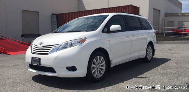 2016款豐田塞納3.5L四驅(qū)版 6速/7座/18輪現(xiàn)車49.5萬起