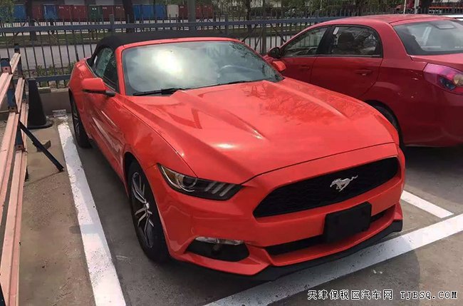 2016款福特野馬2.3T敞篷版 18輪/前通風(fēng)加熱現(xiàn)車50萬