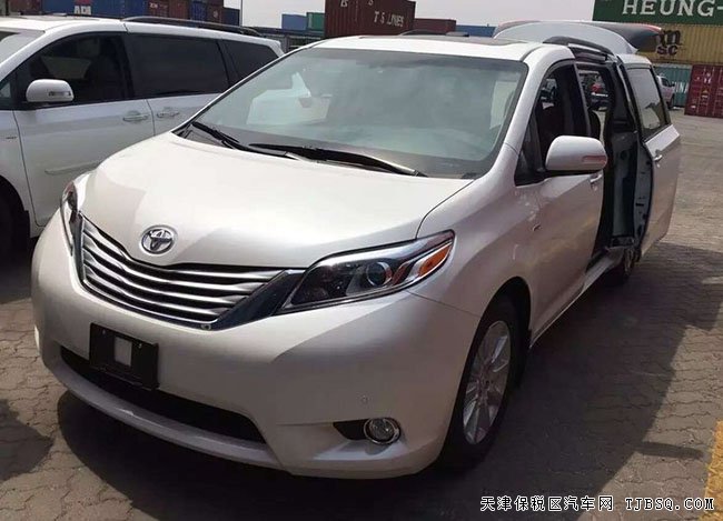 2016款豐田塞納3.5L商務車 天津港現(xiàn)車優(yōu)惠來襲