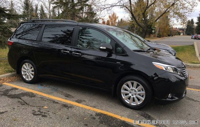 2017款豐田塞納3.5L四驅(qū)版MPV 平行進(jìn)口車惠報(bào)價(jià)