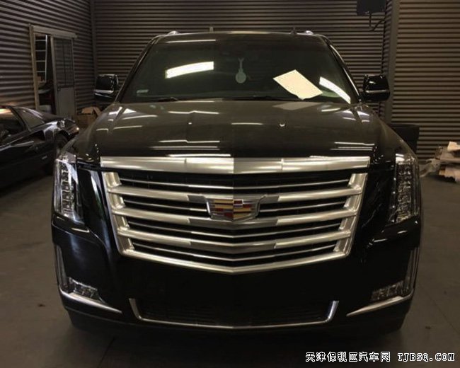 16款凱迪拉克凱雷德6.2L鉑金加長版 平行進口車148萬購