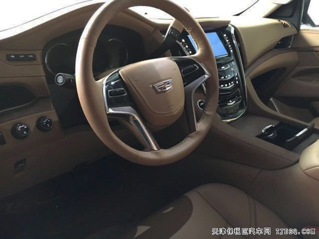 16款凱迪拉克凱雷德6.2L鉑金加長版 平行進口車148萬購