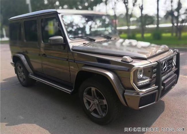 2017款奔馳G500全地形復(fù)古SUV 天津港現(xiàn)車(chē)優(yōu)惠促
