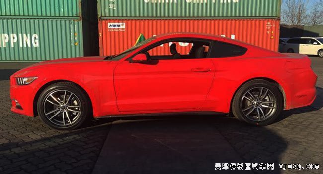 2017款福特野馬2.3T加規(guī)版肌肉跑車 賽道紅標(biāo)配現(xiàn)車32萬