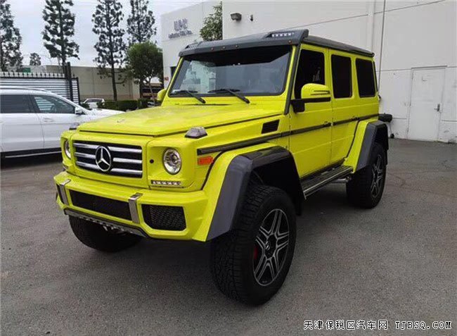 2017款奔馳G550美規(guī)版4x4版 天窗/22輪/紅卡鉗現(xiàn)車388萬