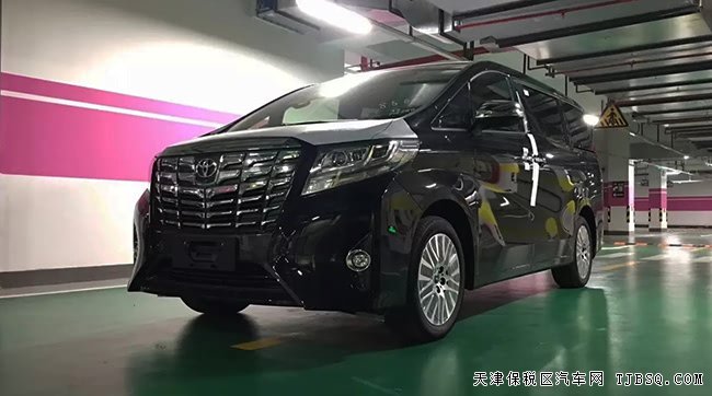 2018款豐田阿爾法3.5L豪華保姆車 天津港現(xiàn)車熱賣