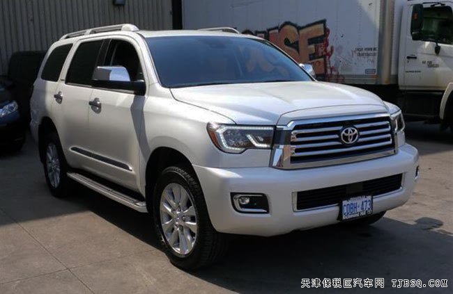2018款豐田紅杉5700四驅(qū)白金版 雷測(cè)/20輪/7座現(xiàn)車100萬