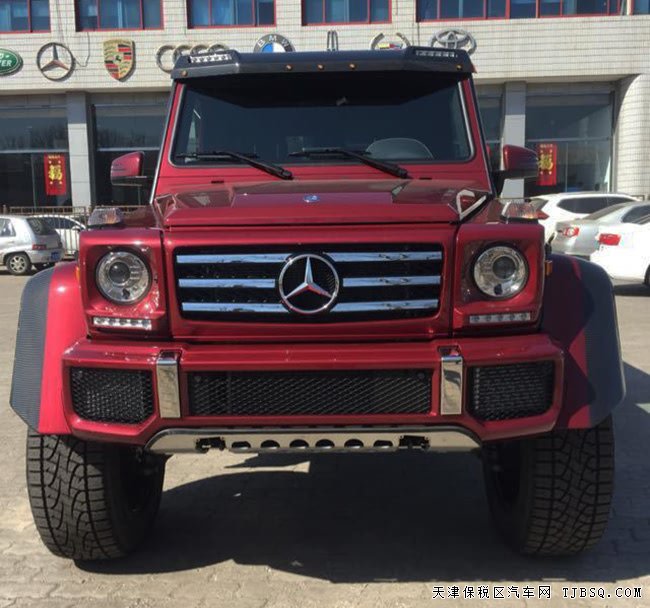 17款奔馳G550 4x4加規(guī)版 三差速鎖/22輪/天窗現(xiàn)車372萬
