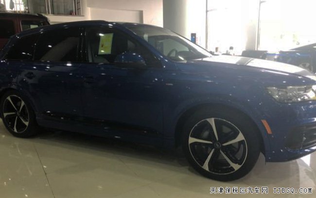 平行進口車17款奧迪Q7加規(guī)版 高配版七座SUV現(xiàn)車86.5萬
