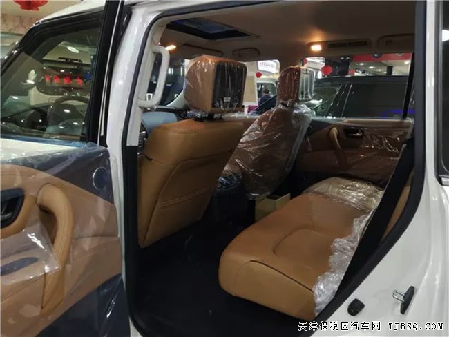19款日產(chǎn)尼桑途樂Y62中東版 天津港現(xiàn)車震撼來襲