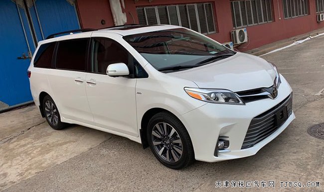 19款豐田塞納3.5L四驅(qū)頂配 雷測/雙天窗/18輪現(xiàn)車58.5萬