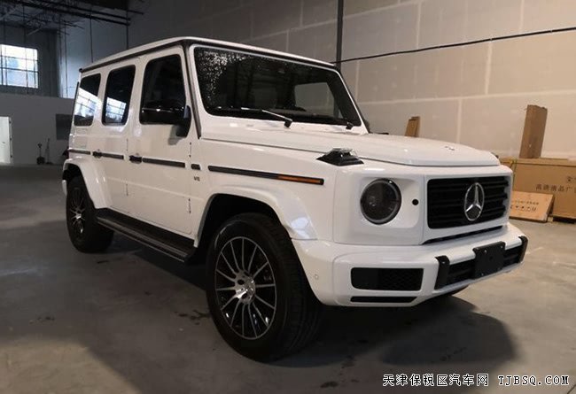 平行進(jìn)口車19款奔馳G550美規(guī)版 天津港現(xiàn)車勁惠
