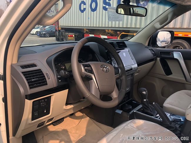 2019款豐田普拉多4000中東版 9氣囊/天窗/后掛現(xiàn)車60萬(wàn)