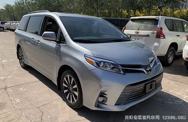 2019款豐田塞納3.5L四驅(qū)XLE版 天窗/雷測/18輪現(xiàn)車53萬