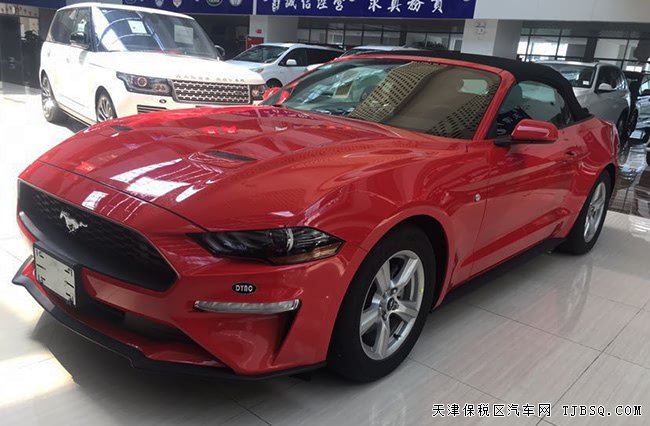 2018款福特野馬2.3T加規(guī)版 平行進口車敞篷版現(xiàn)車38.5萬