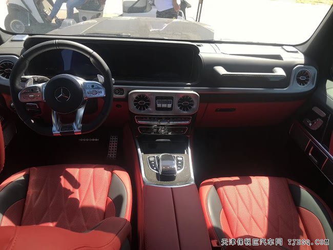 19款奔馳G63AMG加規(guī)版 22輪/暗夜包/菱形座椅現(xiàn)車277萬