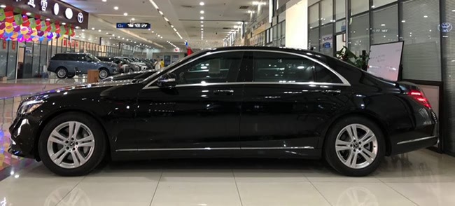 2019款奔馳S450墨西哥版 環(huán)影/電吸門/抬顯現(xiàn)車99.5萬