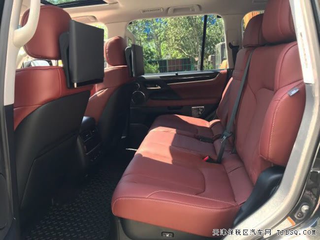 2019款雷克薩斯LX570中東限量版 現(xiàn)車港口熱賣