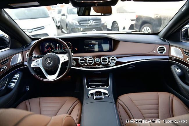 19款奔馳S560加規(guī)版 四座包/夜視/后排座椅包現(xiàn)車155萬