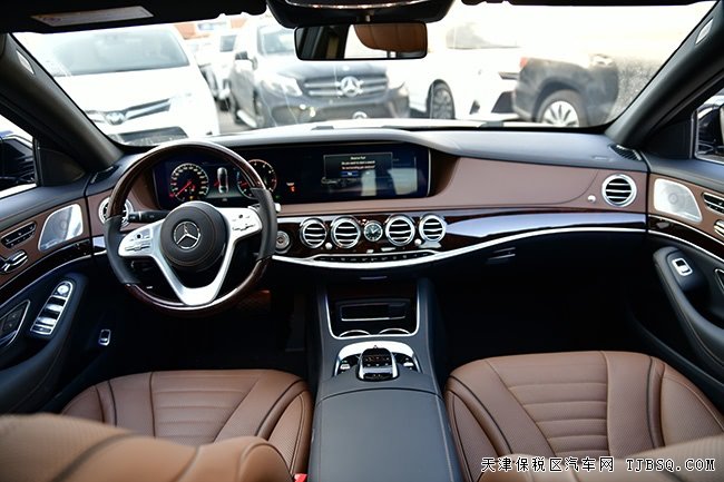 2019款奔馳S560加規(guī)版 四座包/座椅包/智駕包現(xiàn)車155萬