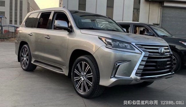 2020款雷克薩斯LX570加規(guī)版 天津港現(xiàn)車絢麗來襲