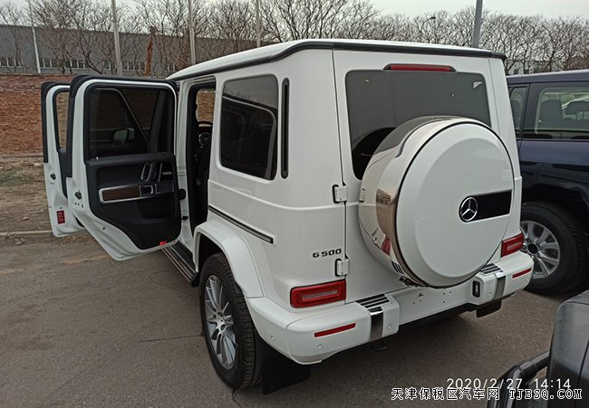2019款奔馳G500墨西哥版 駕駛包/外觀包/天窗現(xiàn)車197萬