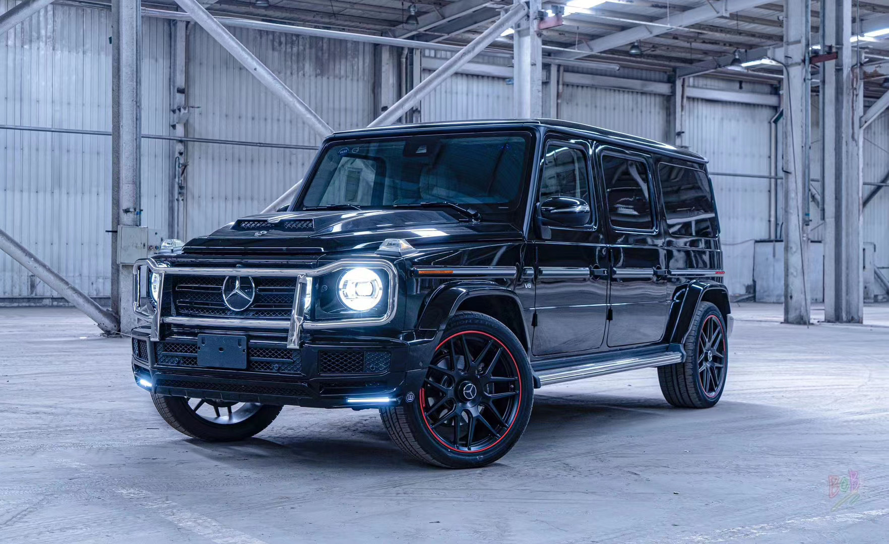 統(tǒng)御萬境 縱橫自如 奔馳G580 現(xiàn)車
