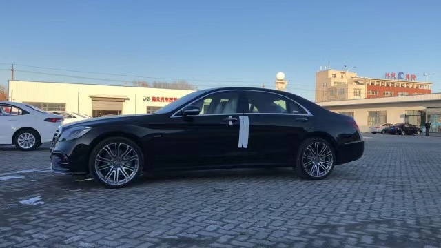 20款奔馳S450L四驅(qū)高配 英颯改裝版升級21輪現(xiàn)車118萬